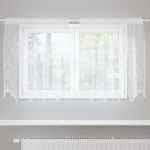 vidaXL Κουρτίνες με κουρτίνες Λευκό 150 x 80 cm Πολυεστέρας