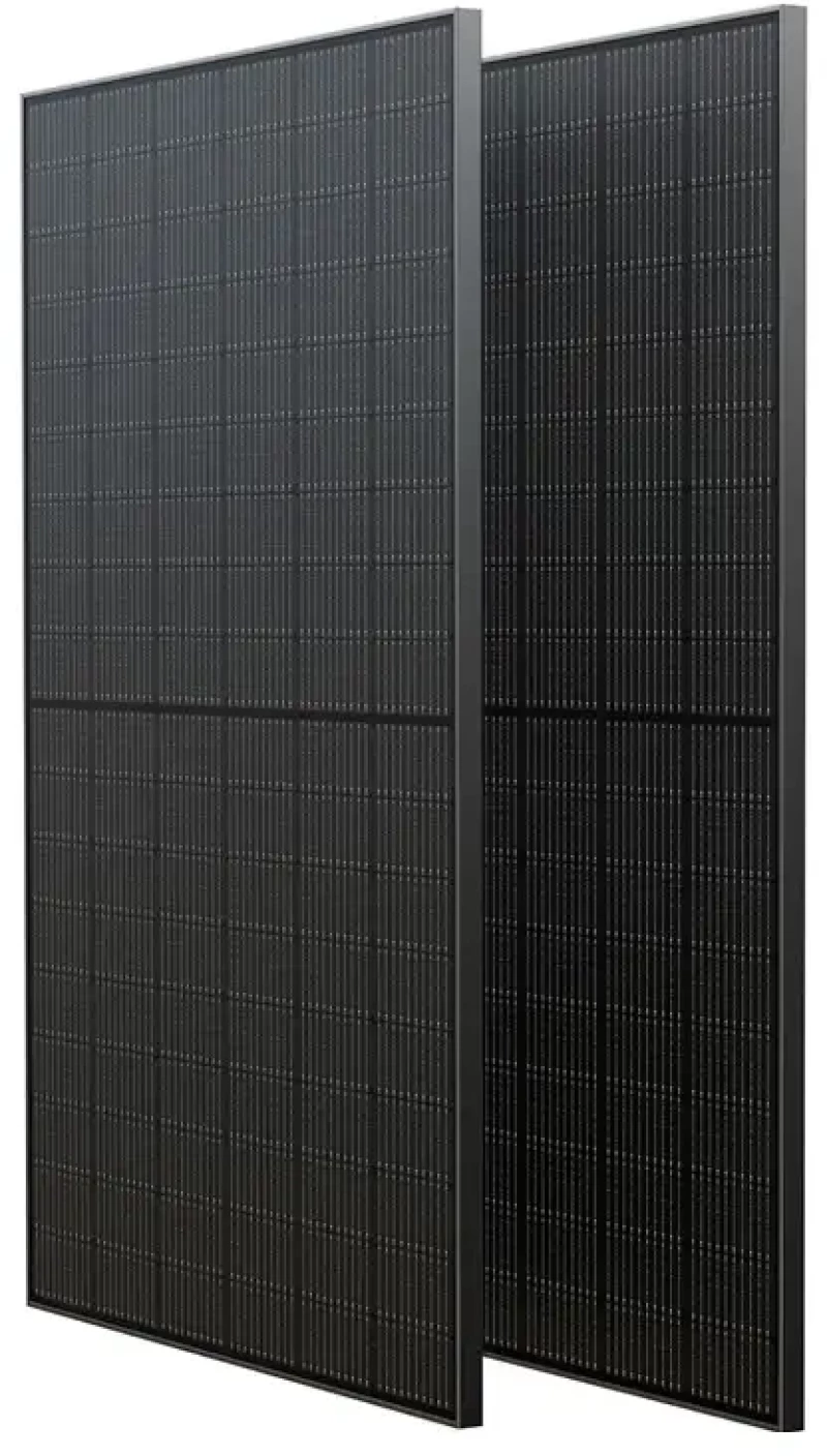 Συσκευασία 2x EcoFlow 400W φωτοβολταϊκό πάνελ ( άκαμπτη κατασκευή )