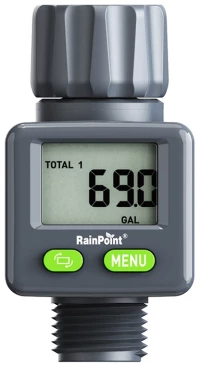 Ψηφιακός μετρητής ροής νερού RainPoint