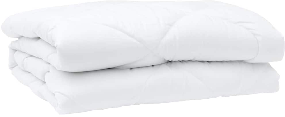 vidaXL Παπλωμα με Μαξιλάρια Argyle 3 pcs Λευκό 260 x 220 εκ. Μικροΐνες