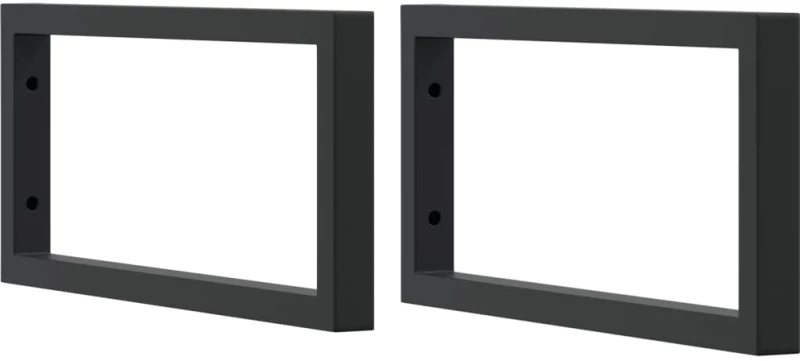 vidaXL Ράφι Νιπτήρα Τοίχου από Ατσάλι / Μασίφ Ξύλο Δρυός