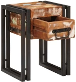 vidaXL Βοηθητικό τραπεζάκι με συρτάρι Άλλο 30 x 30 x 40 cm