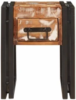 vidaXL Βοηθητικό τραπεζάκι με συρτάρι Άλλο 30 x 30 x 40 cm