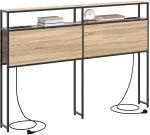 vidaXL Κεφαλάρι Αποθήκης με ράφι Sonoma Δρυς 150 cm Επεξεργασμένο ξύλο