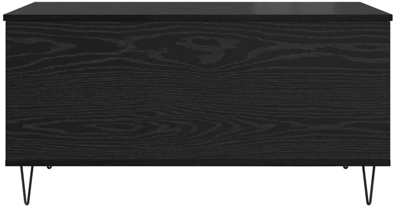 vidaXL Τραπεζάκι σαλονιού Μαύρη δρυς 90 x 44.5 x 45 εκ.
