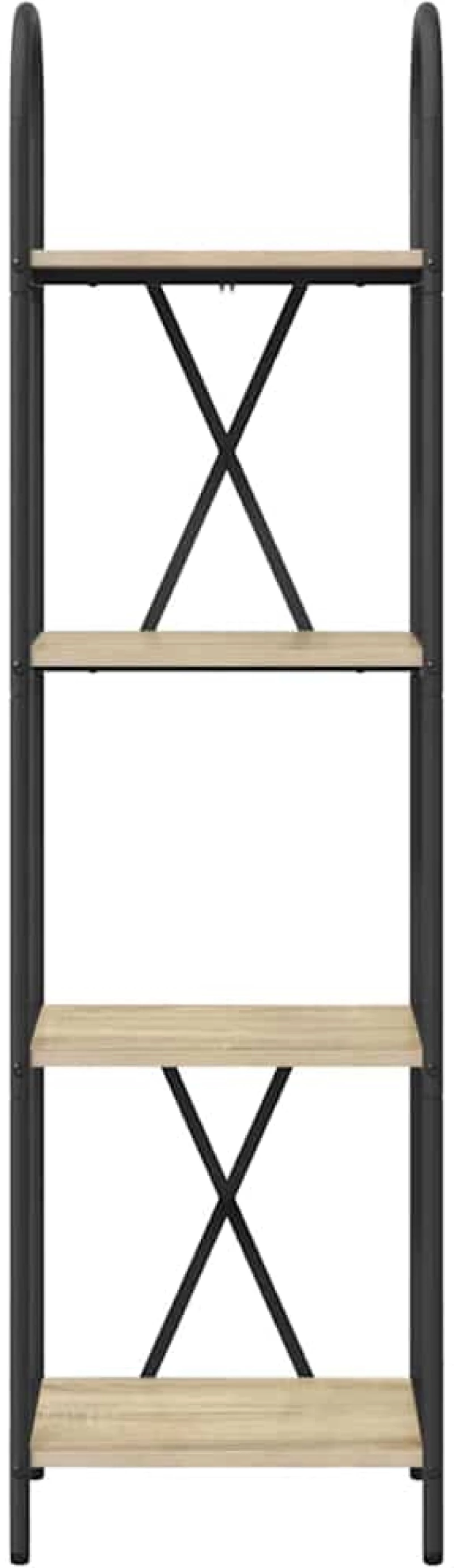 vidaXL Ράφι Βιβλίων Sonoma Δρυς 40 x 30 x 146 εκ Επεξεργασμένο ξύλο