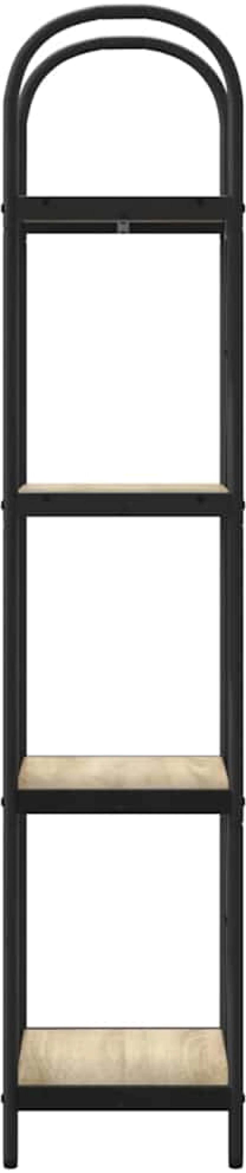 vidaXL Ράφι Βιβλίων Sonoma Δρυς 40 x 30 x 146 εκ Επεξεργασμένο ξύλο