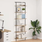 vidaXL Ράφι Βιβλίων artisan δρυς 60 x 24 x 203 εκ Επεξεργασμένο ξύλο