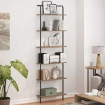 vidaXL Ράφι Βιβλίων artisan δρυς 60 x 24 x 203 εκ Επεξεργασμένο ξύλο