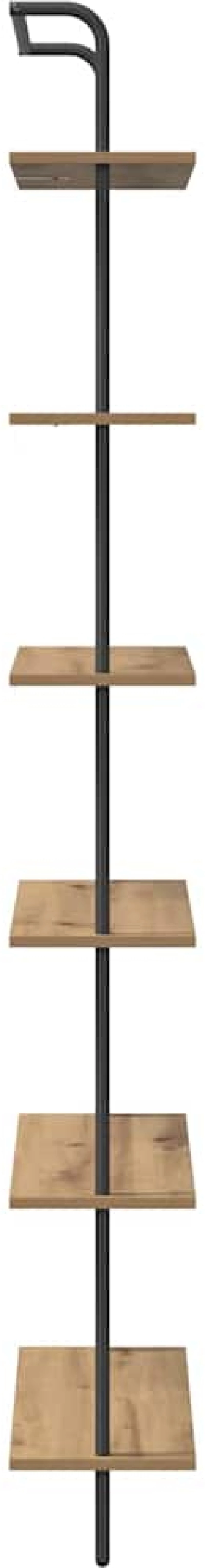 vidaXL Ράφι Βιβλίων artisan δρυς 60 x 24 x 203 εκ Επεξεργασμένο ξύλο