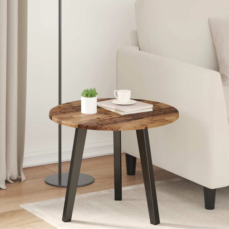 vidaXL Καπάκι τραπεζιού Παλαιό ξύλο 50 x 50 x 1.5 cm