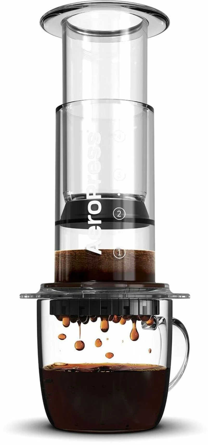 Φορητή Καφετιέρα Aeropress Clear Διαφανές Tritan 250 ml