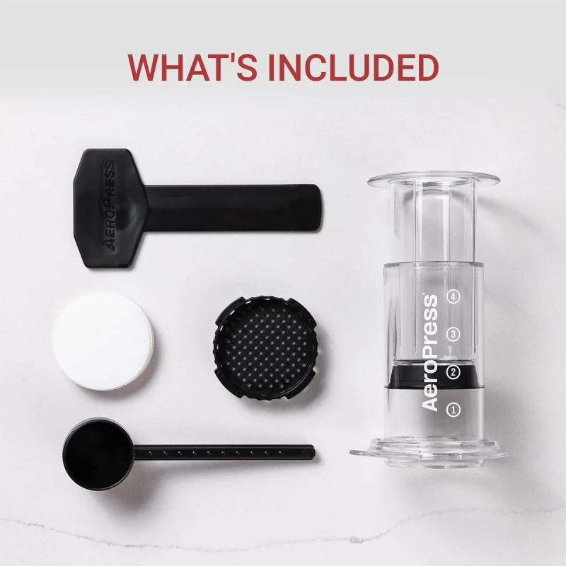 Φορητή Καφετιέρα Aeropress Clear Διαφανές Tritan 250 ml