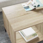 vidaXL Τραπεζάκι σαλονιού Sonoma Δρυς 90 x 49 x 46 εκ.