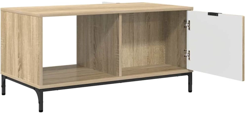 vidaXL Τραπεζάκι σαλονιού Sonoma Δρυς 90 x 49 x 46 εκ.