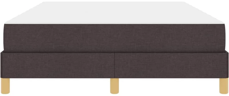 vidaXL Κρεβάτι με ελατήρια Καφέ 140 x 200 cm