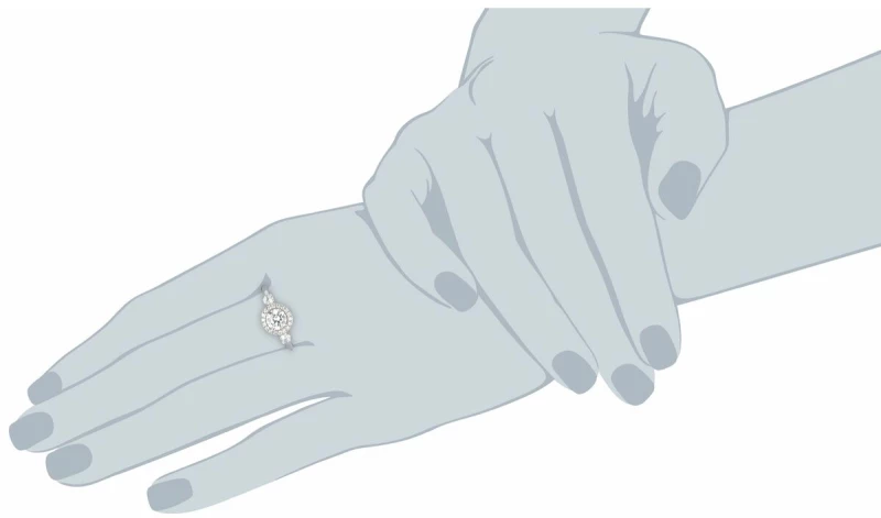 Γυναικεία Δαχτυλίδια Diamonfire 6109941082165 (16,5)