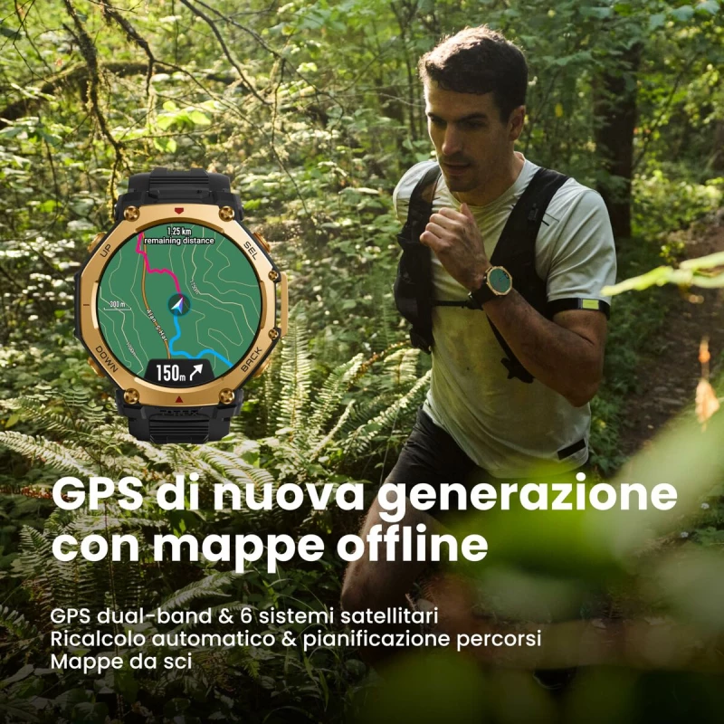 Smartwatch Amazfit W2443EU1N Μαύρο 1,5"