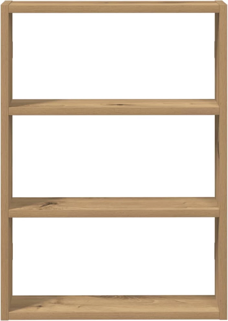 vidaXL Ράφι τοίχου Artisan Oak 43x9x60 cm Κατασκευασμένο ξύλο