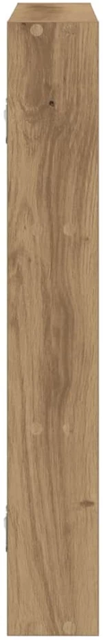 vidaXL Ράφι τοίχου Artisan Oak 43x9x60 cm Κατασκευασμένο ξύλο