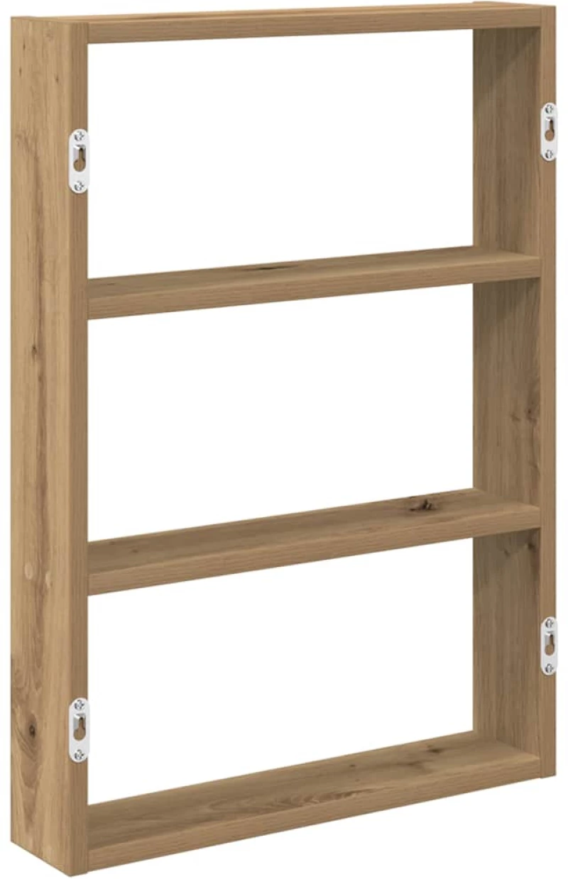 vidaXL Ράφι τοίχου Artisan Oak 43x9x60 cm Κατασκευασμένο ξύλο