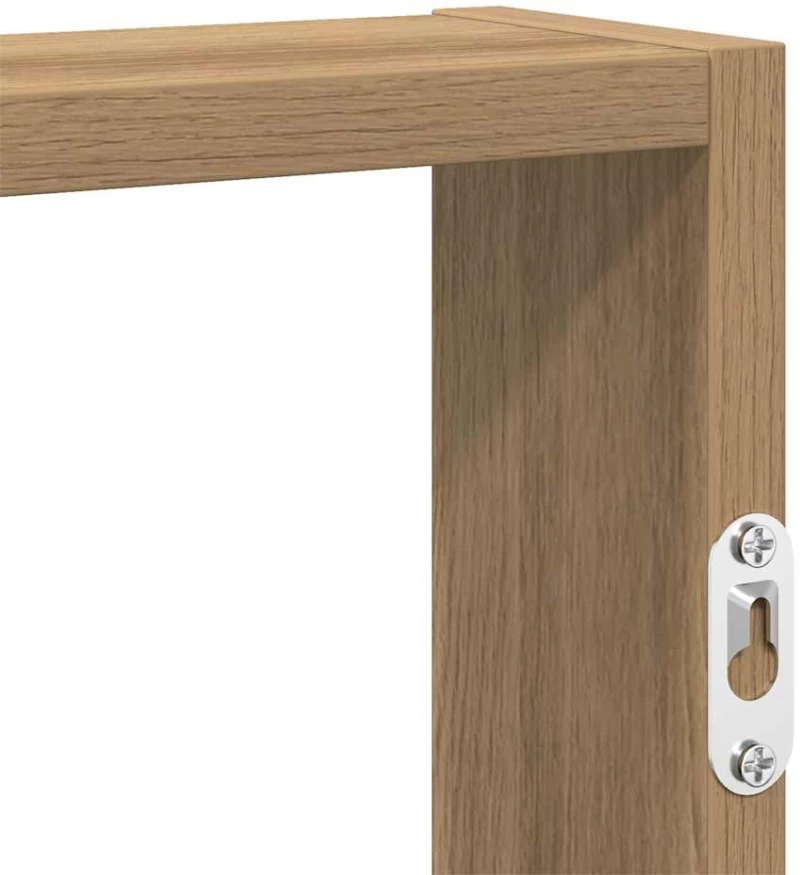 vidaXL Ράφι τοίχου Artisan Oak 43x9x60 cm Κατασκευασμένο ξύλο
