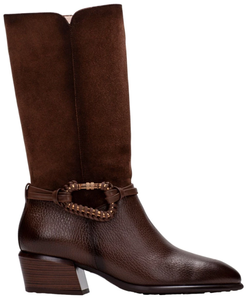 Hispanitas Γυναικεία Mπότα Boot verona hazelnut AVELLANA  PHI254298 Καφέ 131895
