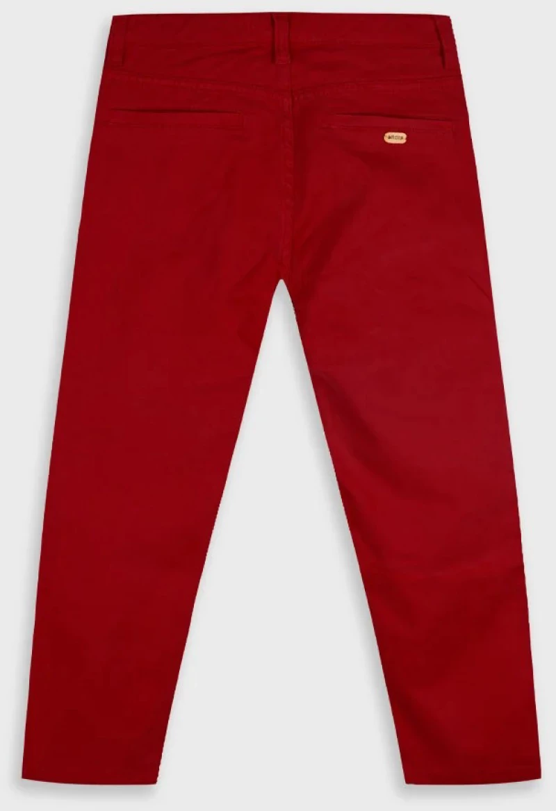 Energiers Παιδικό Παντελόνι Slim Fit Chinos, Μπορντώ