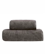 Πετσέτα Lusso 24 Anthracite Kentia Σώματος 80x150cm Modal,Βαμβάκι