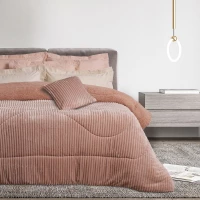 Κουβερτοπάπλωμα 1363 Sherpa Nude Das Home Μονό 160x220cm Πολυέστερ