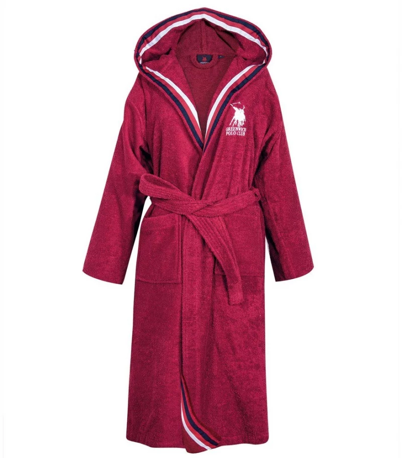 Μπουρνούζι 3061 Bordo Greenwich Polo Club