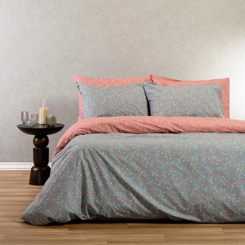 Παπλωματοθήκη Cesare Jean Melinen Υπέρδιπλo 225x245cm Βαμβάκι-Πολυέστερ