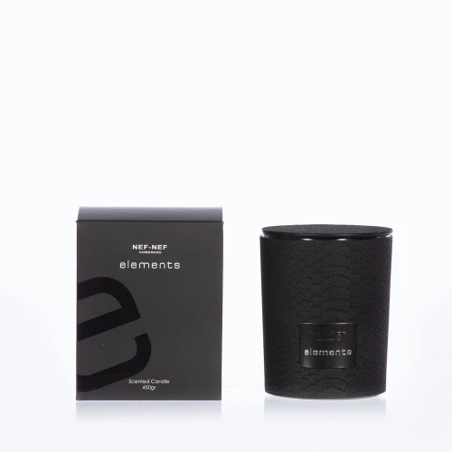 Αρωματικό Κερί Elements 25 450gr Black Nef-Nef Homeware