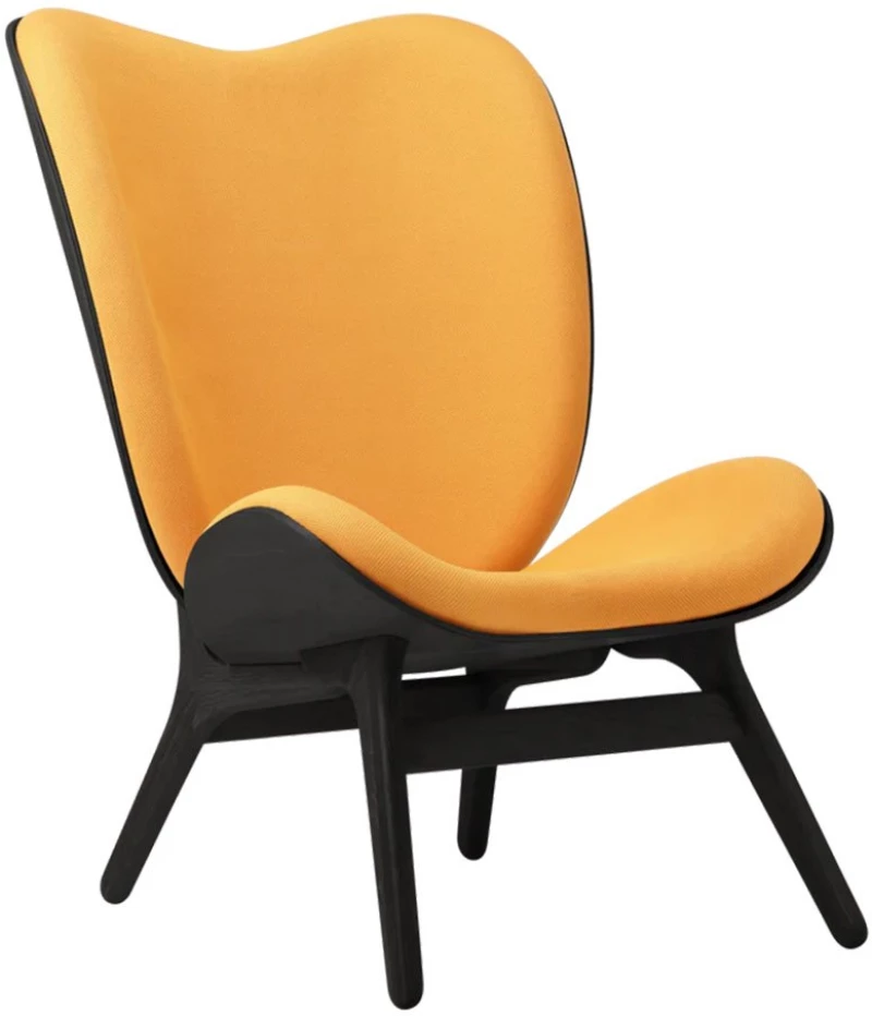 Πολυθρόνα A Conversation Piece Tall 5104C704-06 73x93x106cm Black Oak Tangerine