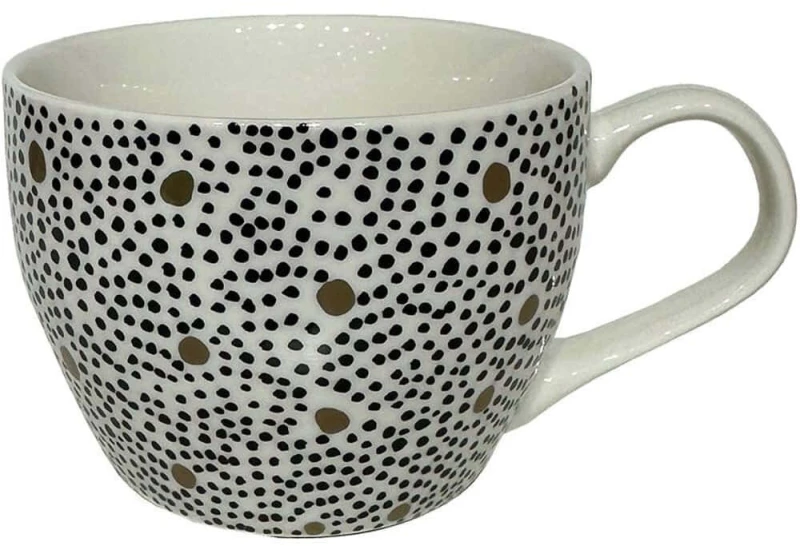 Κούπα Serax 028854 11x11x8cm White-Black Πορσελάνη