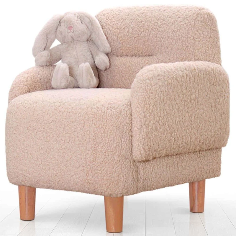Πολυθρόνα Παιδική Cobie Teddy 209FLF1428 49x51x57cm Powder