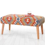 Σκαμπό Beshir 209FLF1435 91x46x42cm Multi