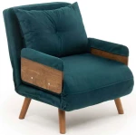 Πολυθρόνα - Κρεβάτι Cosmo 859FTN2333 77x70x82cm Petrol Green