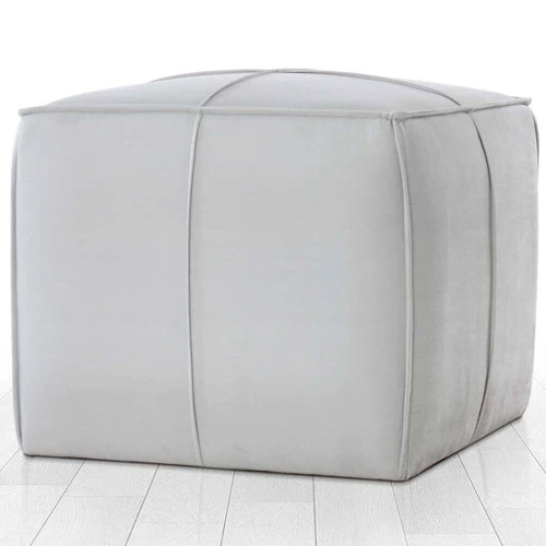 Πουφ Holler 209FLF1451 52x52x44cm Grey