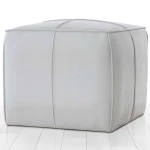 Πουφ Holler 209FLF1451 52x52x44cm Grey