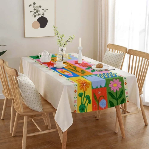 Τραπεζομάντηλο 427PLT1163 Multi Hermia 140X220 Polyester,Βαμβάκι