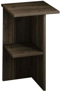 Κομοδίνο Leray 382NRC1810 36x36x60cm Walnut