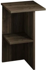 Κομοδίνο Leray 382NRC1810 36x36x60cm Walnut