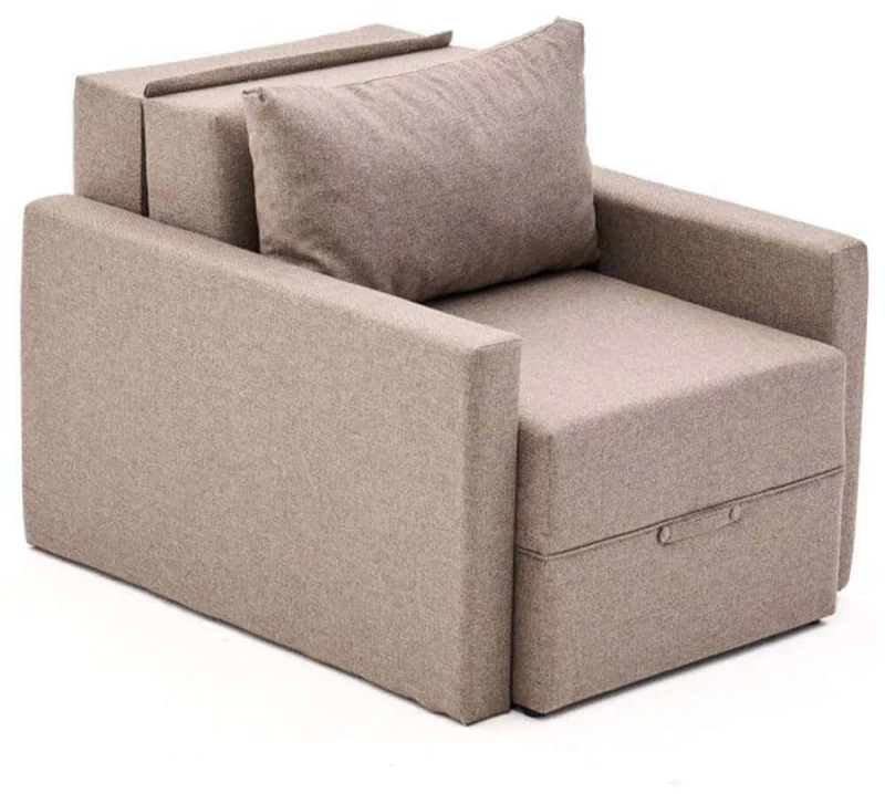 Πολυθρόνα - Κρεβάτι Saros 825BLC4734 86x110x72cm Brown