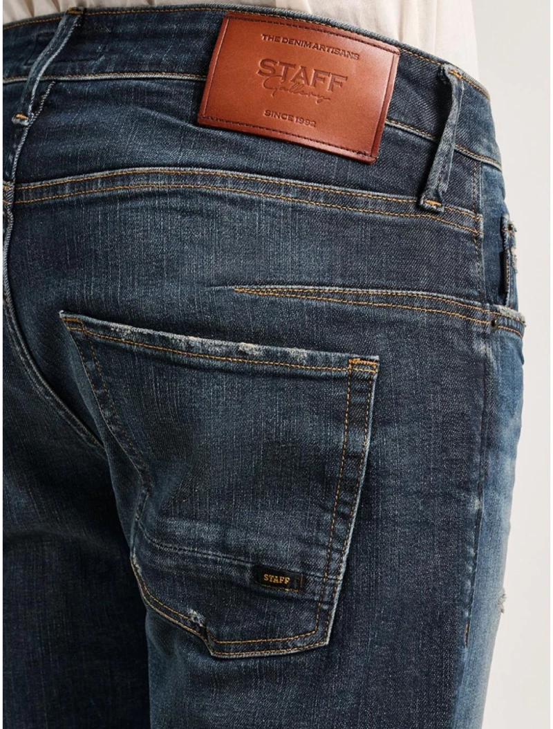 STAFF Τζιν Ανδρικό Παντελόνι Simon, Slim Fit 5-5-829.816.S1.054