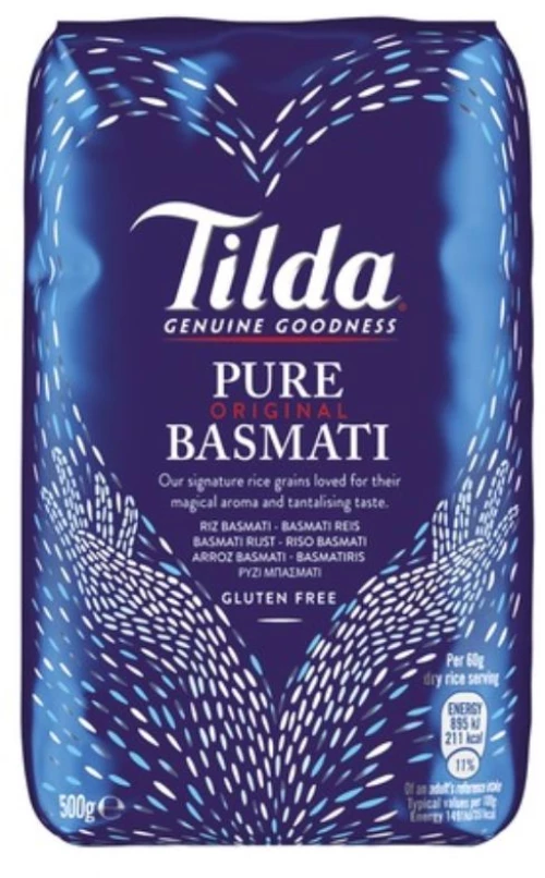 Ρύζι Μπασμάτι Tilda Pure Basmati Gluten Free