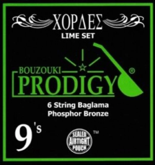 Prodigy Χορδές Μπαγλαμά Lime