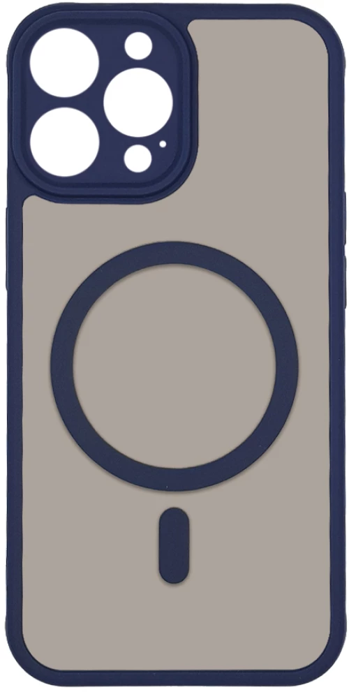 Θήκη Magnetic MagMatte Lens Sonique Apple iPhone 15 Pro Max Μπλε Σκούρο