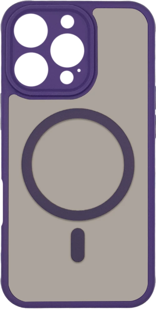 Θήκη Magnetic MagMatte Lens Sonique Apple iPhone 16 Pro Μωβ