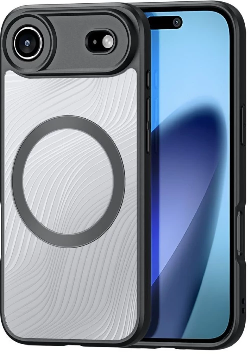 Dux Ducis Case Aimo Mag Compatible With Magsafe For Iphone 17 Air Black
